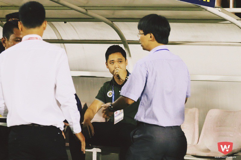 &Ocirc;ng Nguyễn Quốc Tuấn - Gi&aacute;m đốc điều h&agrave;nh CLB H&agrave; Nội. Ảnh: Quang Thịnh.
