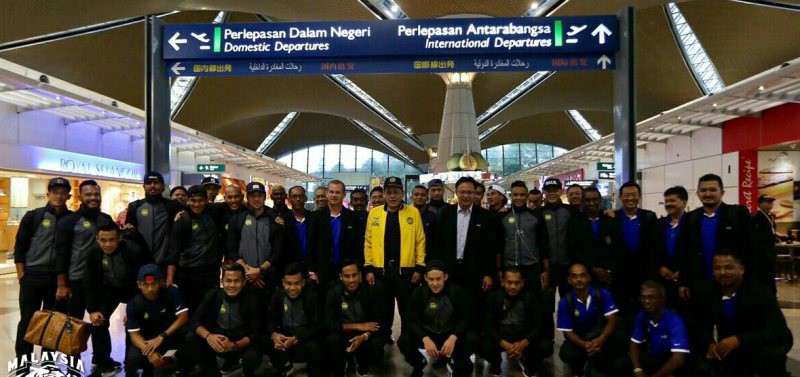 Đội tuyển Malaysia lên đường sang Myanmar dự giải với đội hình mạnh nhất. Ảnh: FAM Đội tuyển Malaysia lên đường sang Myanmar dự giải với đội hình mạnh nhất. Ảnh: FAM
