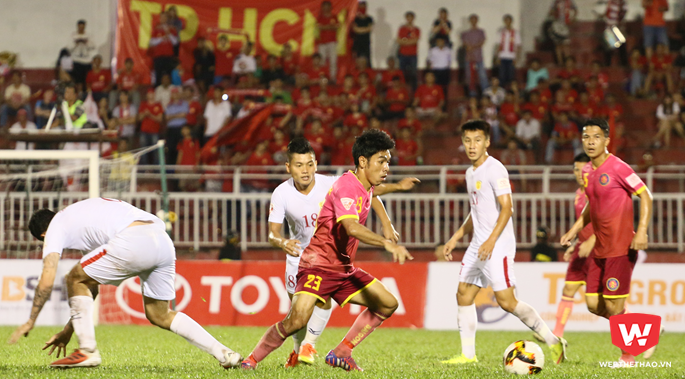 CLB Sài Gòn tả tơi khi "đầu tàu" CLB TP.HCM bứt phá trước V.League 2018