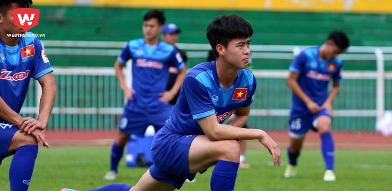 Duy Mạnh bồi hồi lên tuyển sau một năm điều trị chấn thương