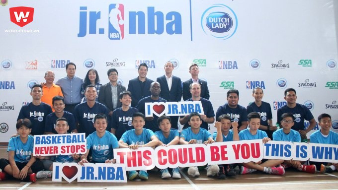 Đồng hành cùng VBA, Hội trại bóng rổ Jr.NBA đến Đà Nẵng