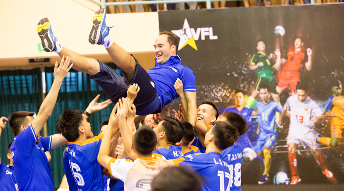 Hanoi Buffaloes vô địch Vietnam Futsal League mùa đầu tiên