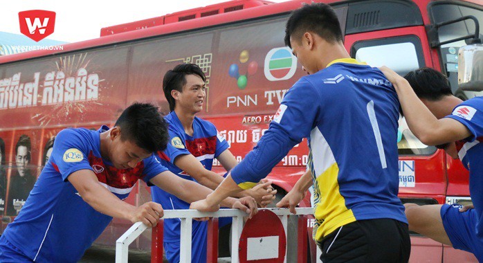 HLV Mai Đức Chung muốn bảo toàn thể lực trước trận gặp Campuchia