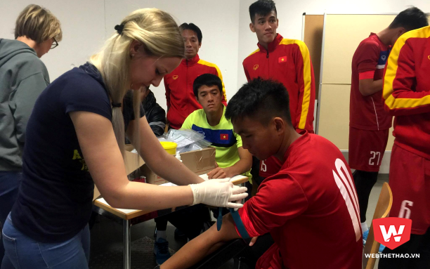 U20 Việt Nam kiểm tra lại thể lực tại Đức