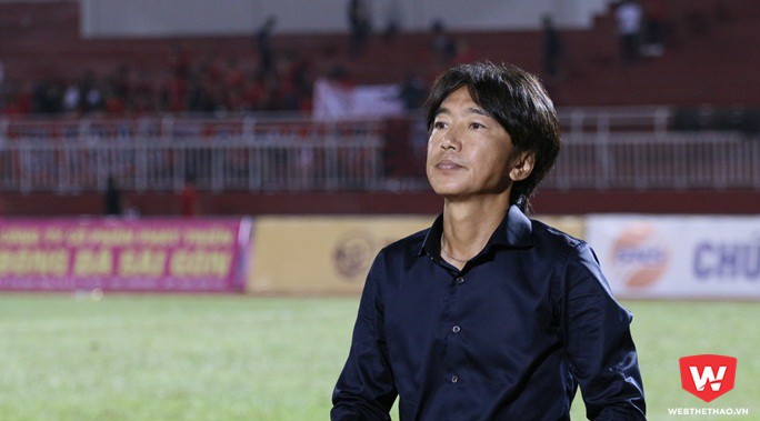 Ông Miura trút bỏ vẻ mặt lạnh lùng sau 3 điểm đầu tiên ở V.League 2018