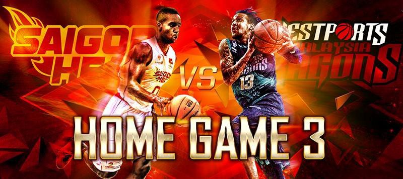 Saigon Heat và mục tiêu chiến thắng trước Westports Malaysia Dragons