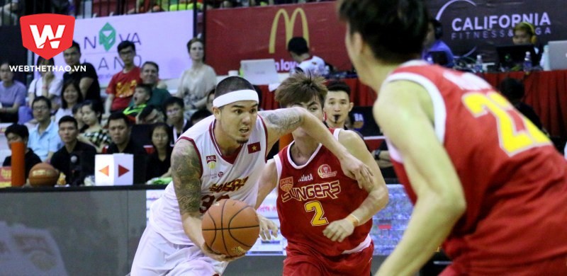 Saigon Heat thua tan nát trước đương kim Á quân Singapore Slingers