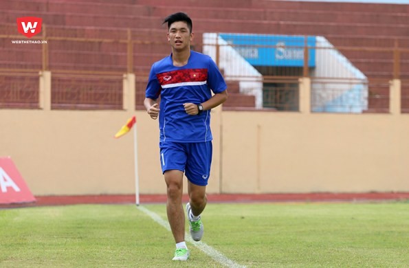 Trọng Đại bỏ buổi tập đá đối kháng của U20 Việt Nam