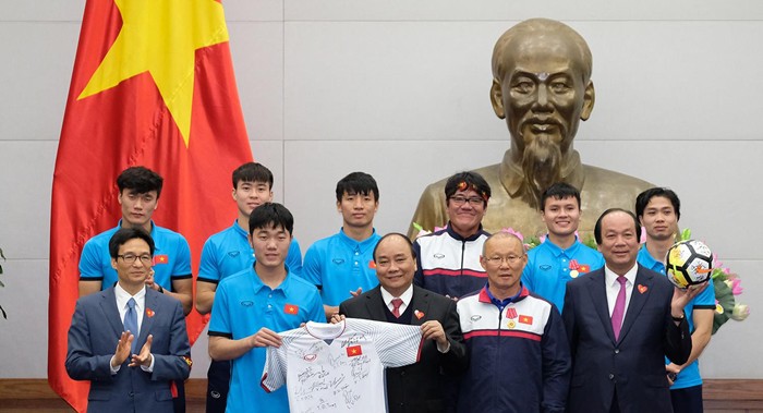 U23 Việt Nam được Thủ tướng khen ngợi và trao bằng khen