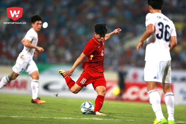 C&ocirc;ng Phượng c&oacute; trận đấu tốt trước ng&ocirc;i sao K.League. Ảnh Hải Đăng