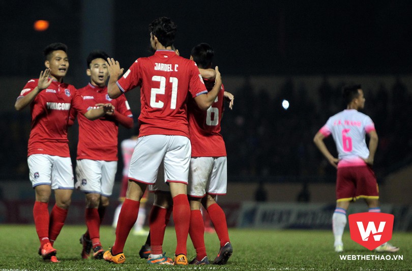 Cầu thủ Quảng Ninh tin đội nhà còn cơ hội lên ngôi vô địch V.League 2017