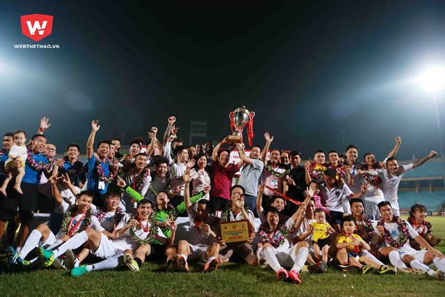 Đả bại FLC Thanh Hoá, HN.T&T lên ngôi vô địch V.League 2016