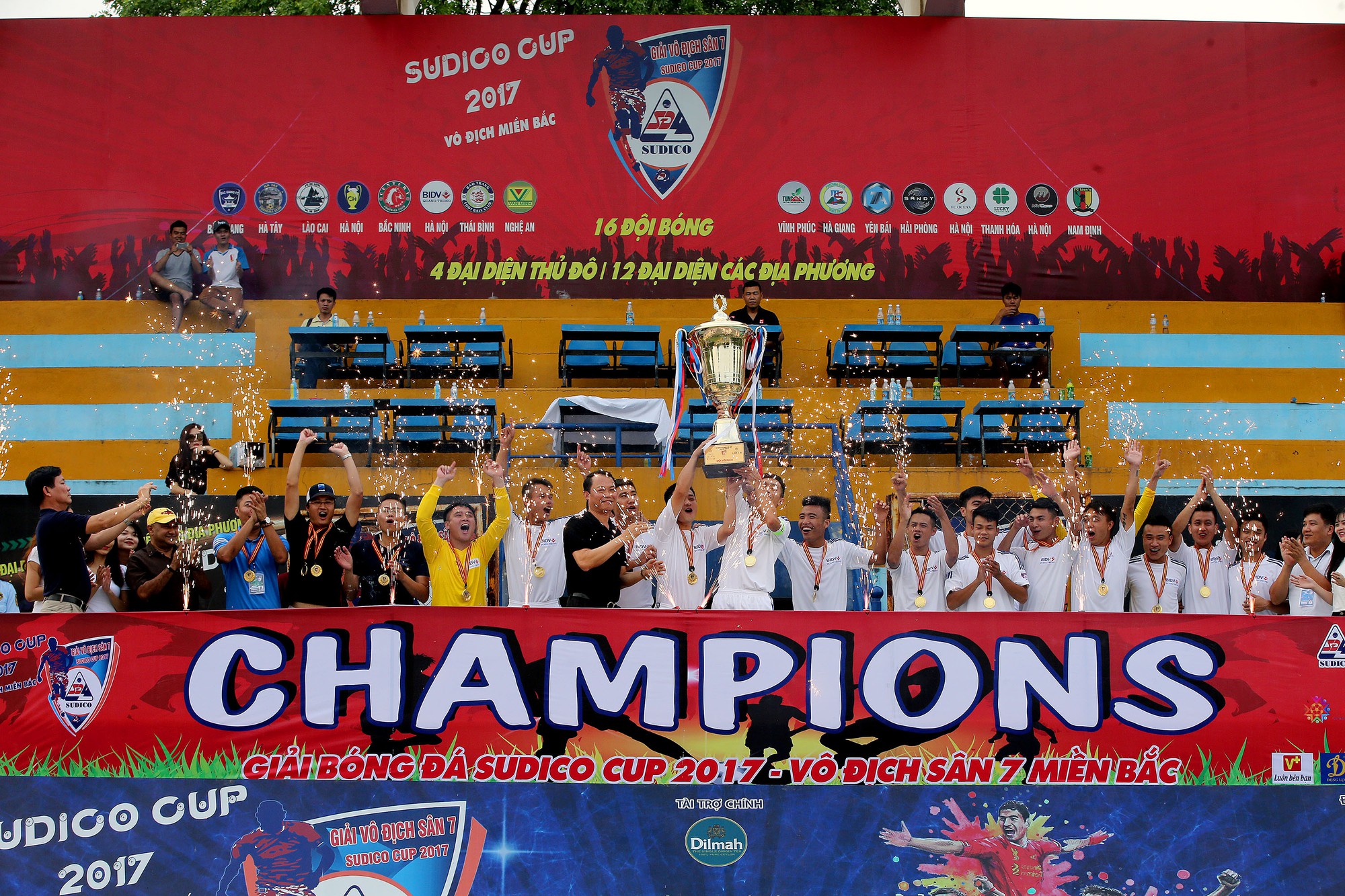 Đánh bại Ocean, BIDV Quang Trung vô địch Sudico Cup 2017