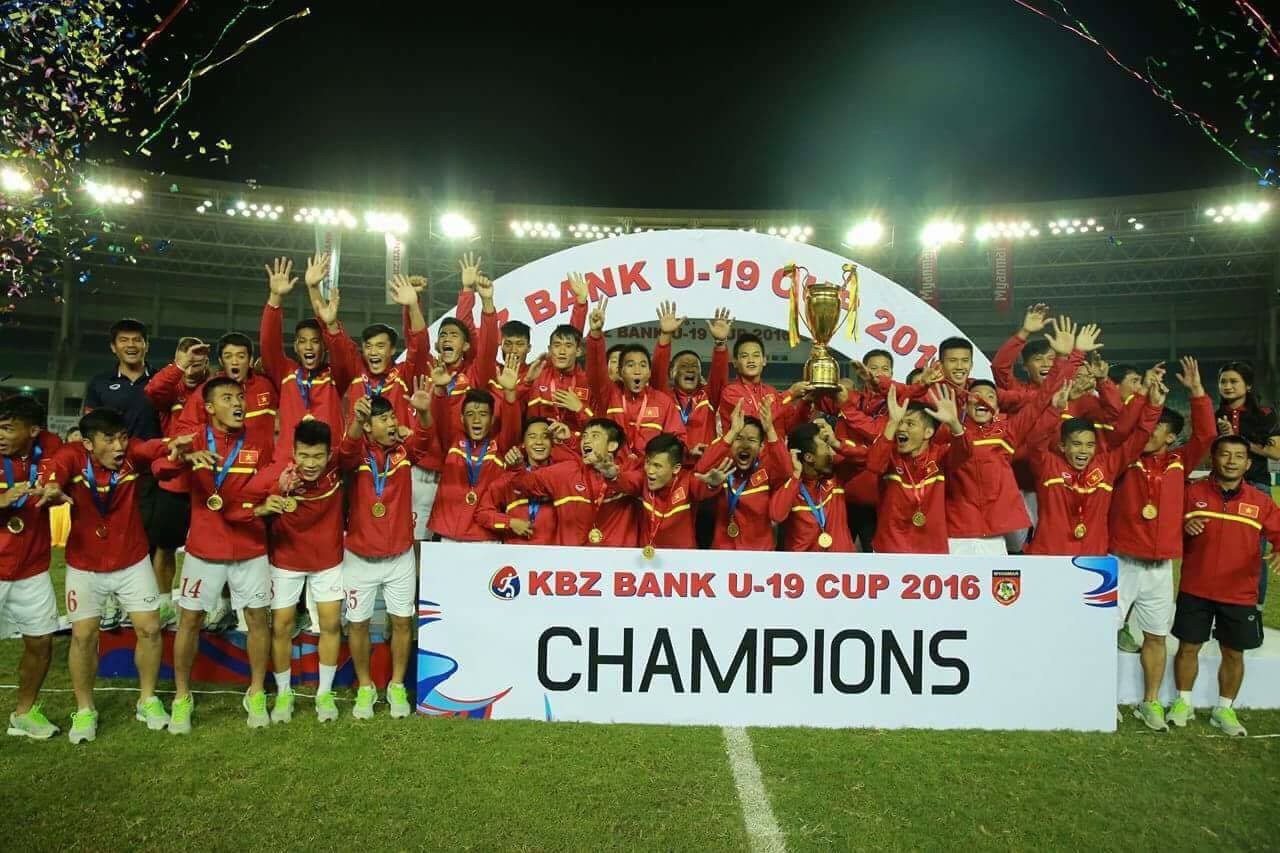 Đánh bại U.18 Consadole Sapporo, U.19 VN vô địch KBZ Cup 2016