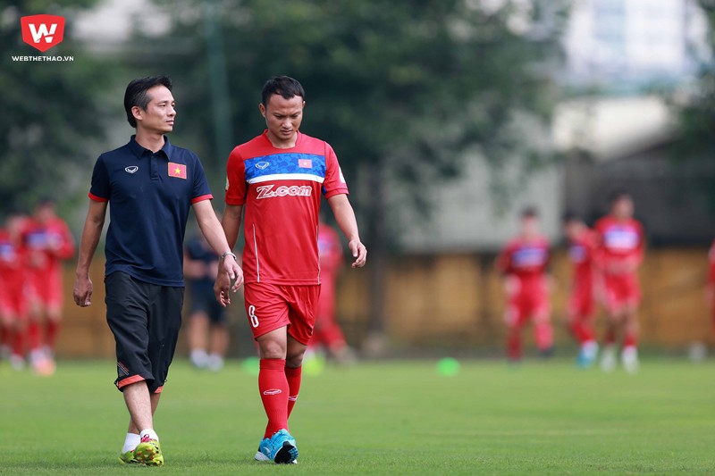 Trọng Hoàng chia tay ĐT Việt Nam sau 2 ngày tập trung