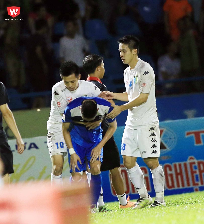 Trận "chung kết" T.Quảng Ninh - HN.T&T: Gỡ gạc chút hình ảnh cho V.League