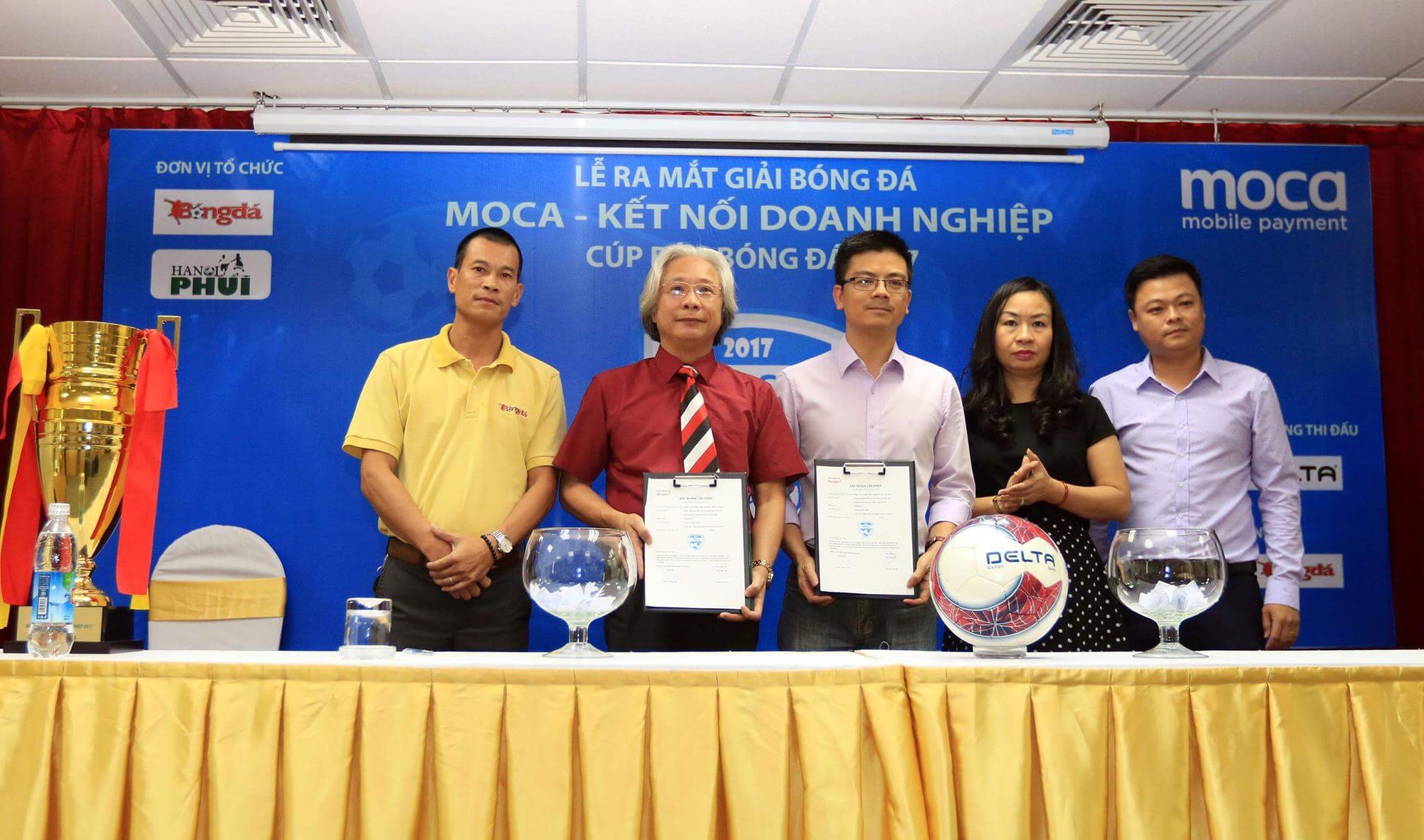 Giải Moca - Kết nối doanh nghiệp - Cúp báo Bóng đá: Nâng tầm bóng đá doanh nghiệp