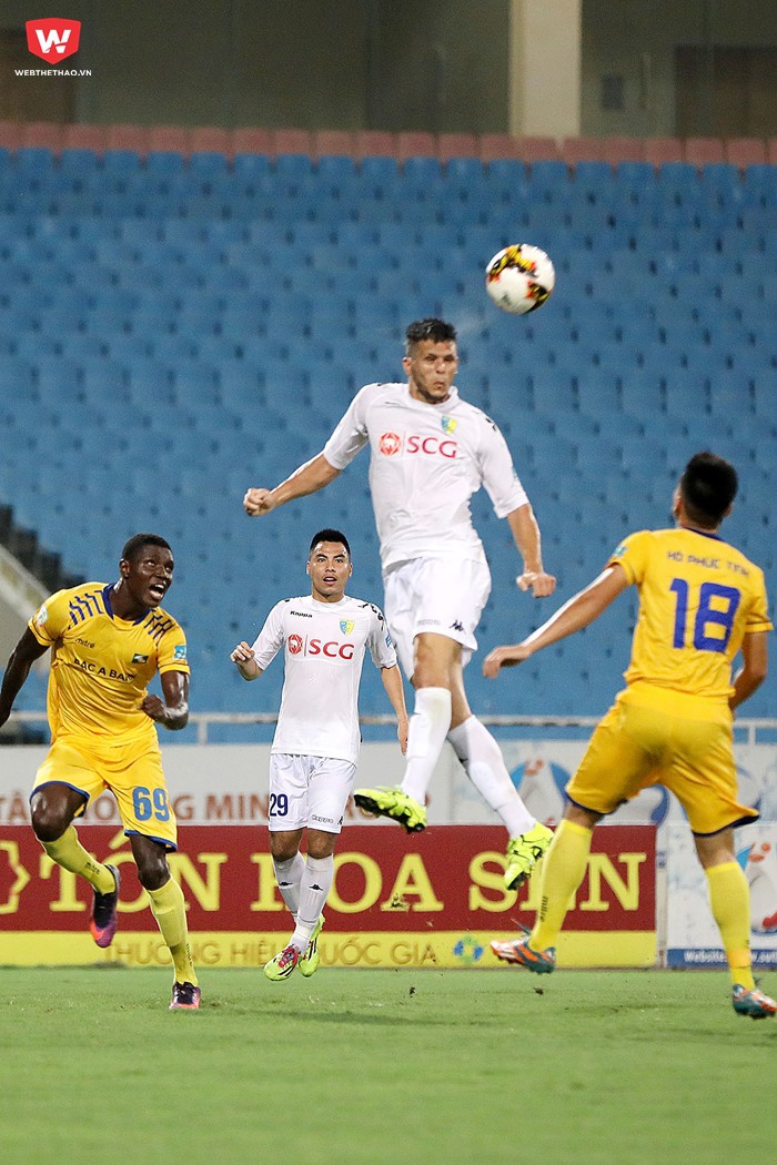 Hà Nội FC không còn lên "gân cốt" khi đối đầu với SLNA