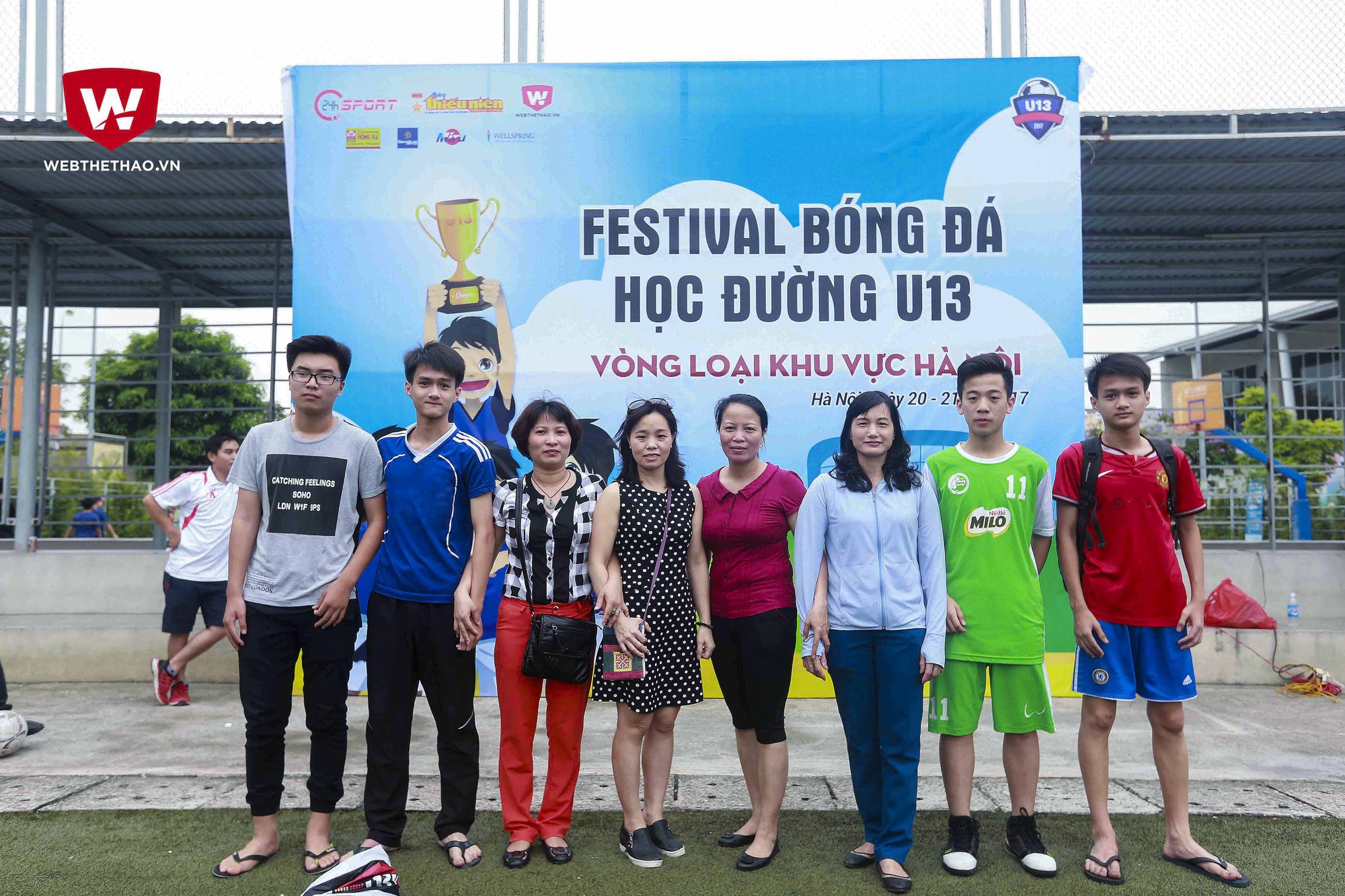 Những CĐV "độc nhất vô nhị" tại Festival U13 Bóng đá học đường