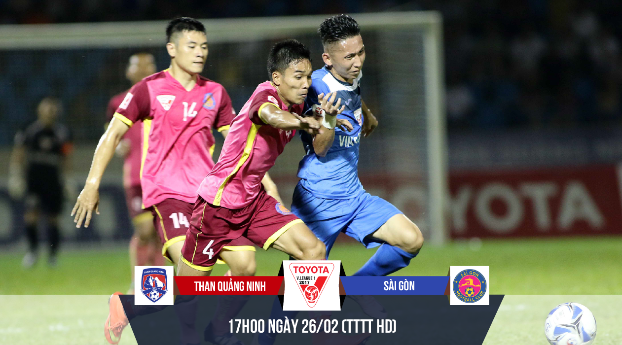 T.Quảng Ninh - CLB Sài Gòn: Thừa thắng xông lên