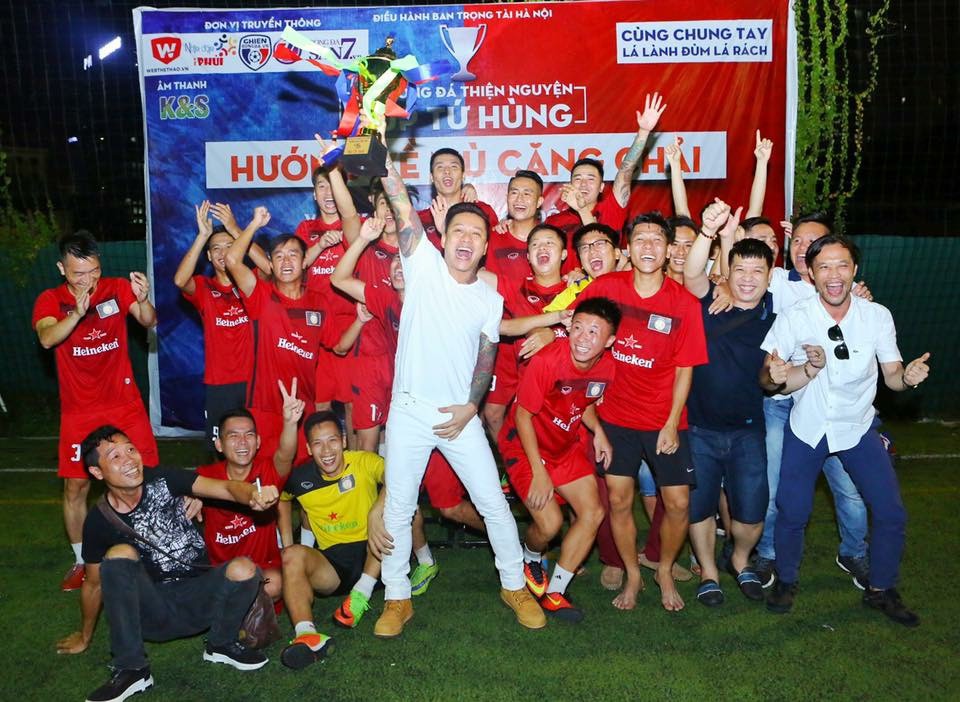 Tuấn Hưng trổ tài HLV, HAT vô địch giải từ thiện "Hướng về Mù Cang Chải"