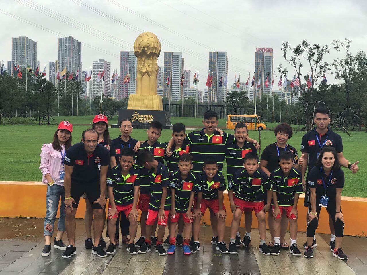 U12 HYS gây ấn tượng mạnh ở Gothia Cup Trung Quốc 2017