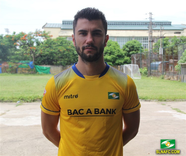 Dankokovacevic được SLNA ký hợp đồng sau đúng 2 ngày thử việc. Ảnh SLNA FC Dankokovacevic được SLNA ký hợp đồng sau đúng 2 ngày thử việc. Ảnh SLNA FC