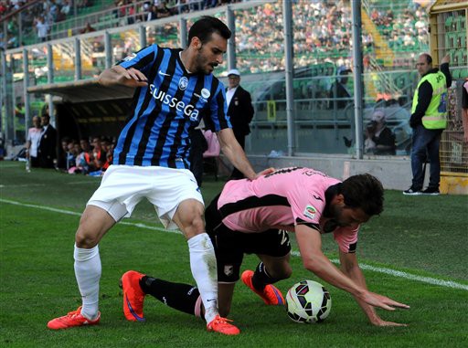 21h00 (06/12), SVĐ Atleti Azzurri d'Italia: Atalanta - Palermo