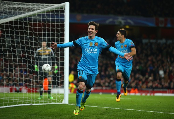 Arsenal 0-2 Barca: "Câu thần chú" mang tên Messi