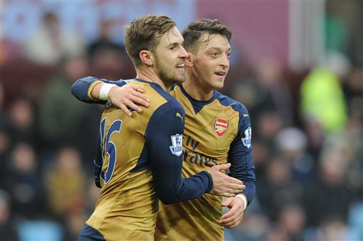 Arsenal trước trận gặp Man City: Chờ đợi Oezil và Ramsey tỏa sáng