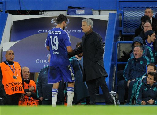 Bản tin thể thao chiều 10/12: Costa nhận lỗi với Jose Mourinho