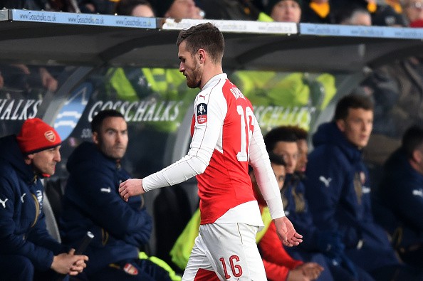 Bản tin thể thao tối 10/03: Arsenal mất Ramsey 6 tuần