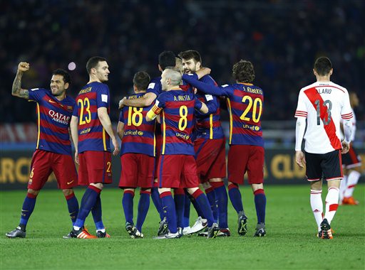 Bản tin thể thao tối 20/12: Barca vô địch FIFA Club World Cup 2015