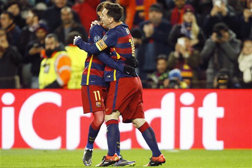 Hàng công Barca: Khuynh đảo cả xứ sương mù