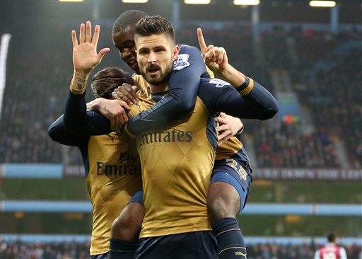 Arsenal: Hàng công đang “khỏe mạnh”