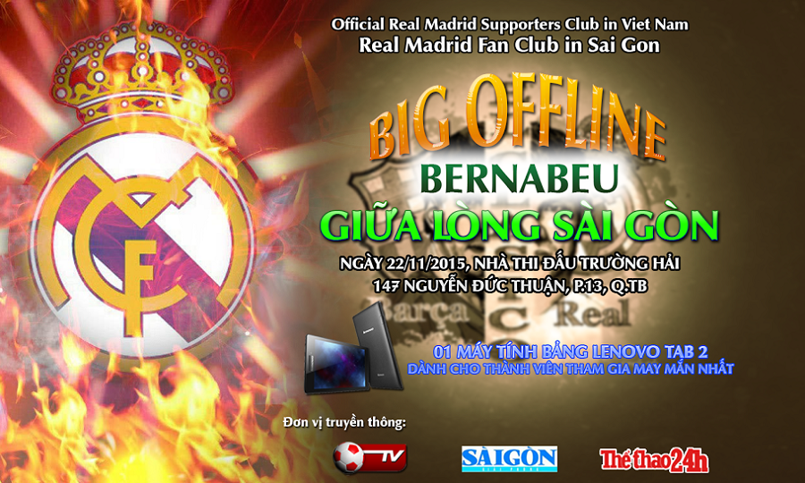 Hội CĐV Real Madrid tưng bừng tổ chức Big offline liên tỉnh