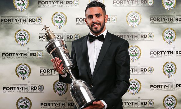Mahrez đi vào lịch sử với danh hiệu Cầu thủ hay nhất Premier League