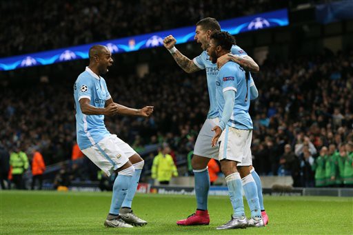 Man City 4-2 M'gladbach: Kịch hay về cuối