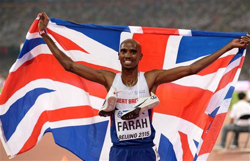 Nhà vô địch Olympic Mo Farah bị nghi ngờ dùng doping