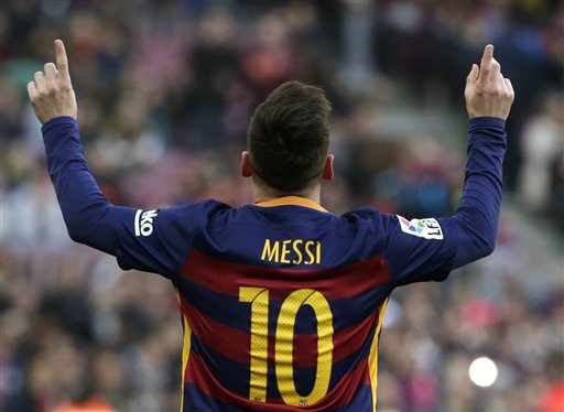 Chùm ảnh: Năm 2015 như mơ của Messi
