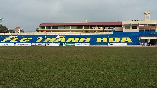 Sân Thanh Hoá "thay áo mới" trước Siêu Cúp QG 2016