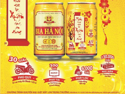 Thể lệ chương trình khuyến mại: Tết trao tài lộc - Xuân chúc an khang của HABECO