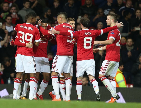 Video lượt về vòng 1/16 Europa League: Man Utd 5-1 FC Midtjylland