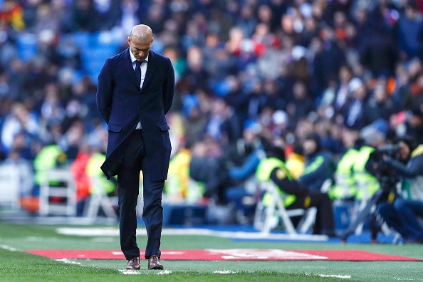 Zidane sẽ bị sa thải nếu thua Atletico