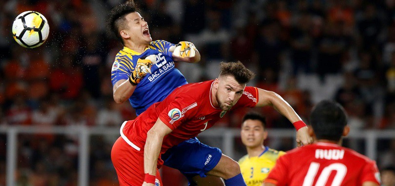 Video kết quả: Thi đấu “chấp” người, SLNA thua trận đầu tiên tại AFC Cup 2018