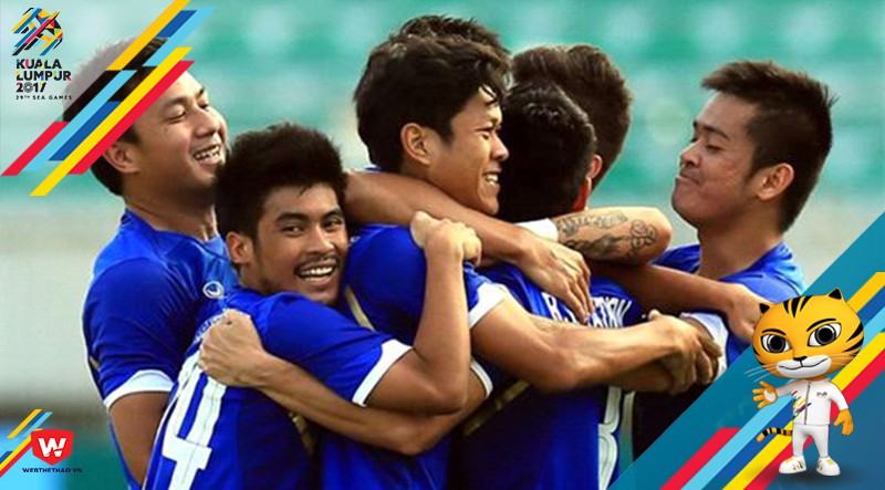 SEA Games 29: Thi đấu thiếu người, Thái Lan có 3 điểm trước Campuchia