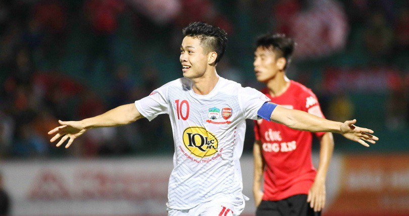 Công Phượng, Minh Vương lọt vào ĐHTB vòng 24 V.League 2017