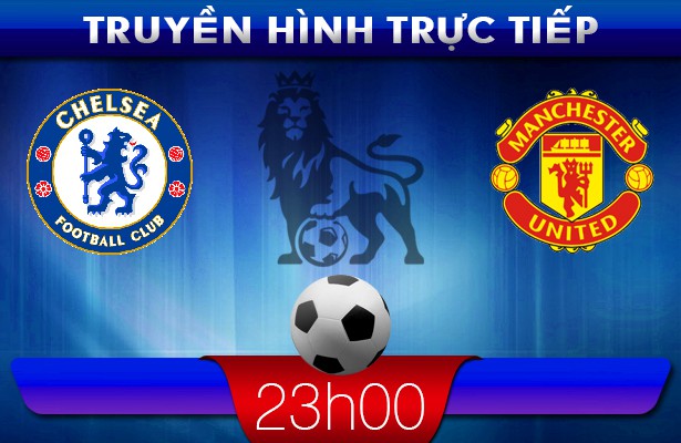 23h00: Truyền hình trực tiếp: Chelsea – Man Utd