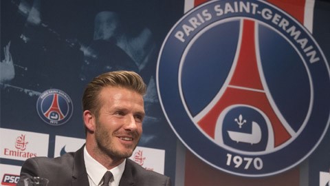 Beckham xin tài trợ của PSG để lập nghiệp tại Mỹ