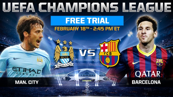 02h45 19/2 – Truyền hình trực tiếp: Man City vs Barcelona